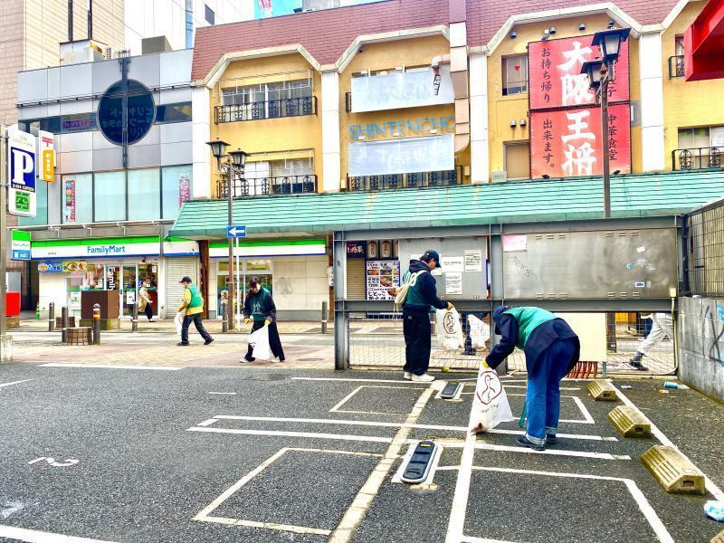 AVEDAさんが今年も来てくれました☆朝そうじ画像