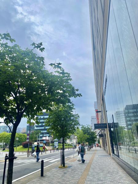 福岡天神　ミニ宴会場の残骸があちこちに⭐︎朝そうじ画像