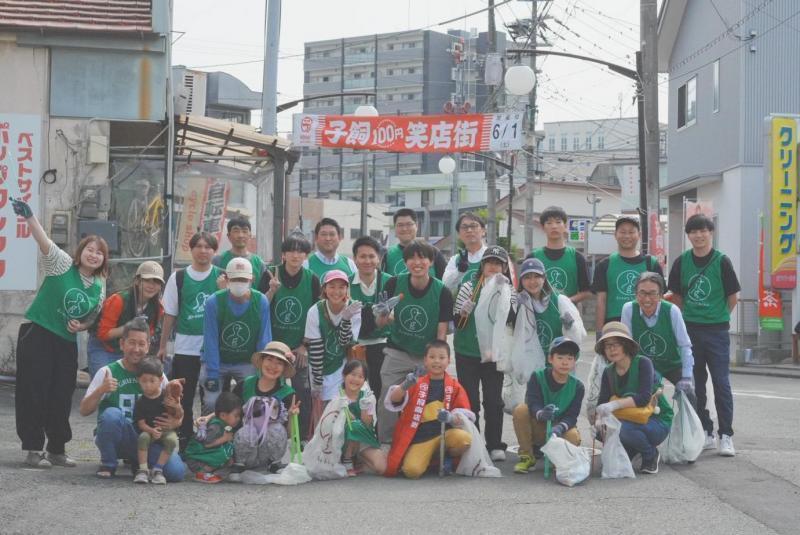 子飼そうじ開催！画像