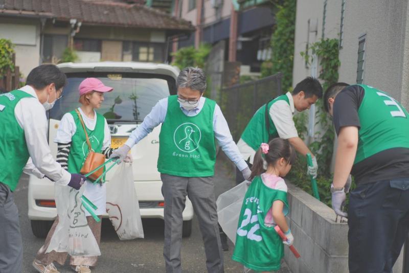 子飼そうじ開催！画像
