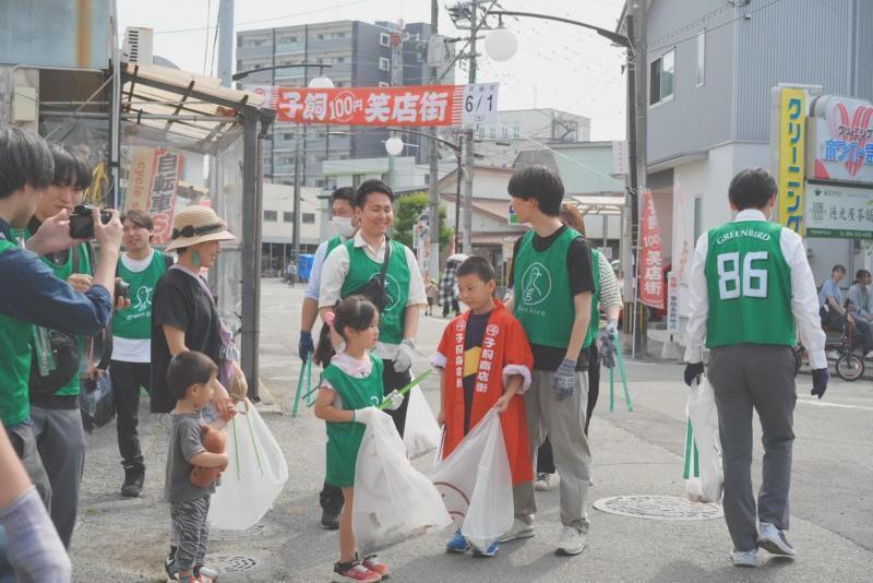 子飼そうじ開催！画像
