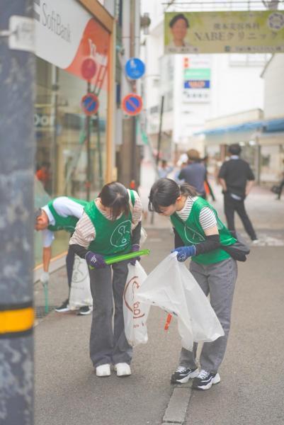 熊本街中そうじ開催！画像