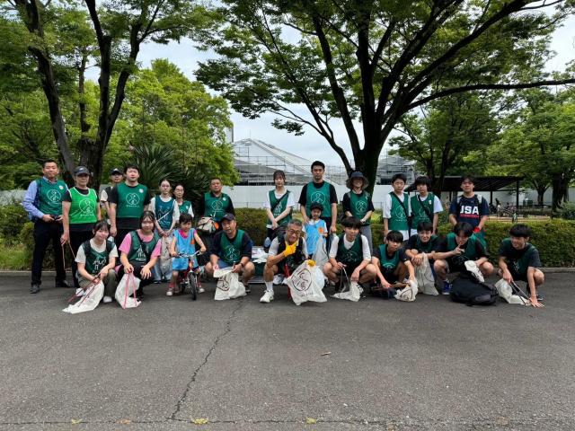 駒沢公園おそうじ