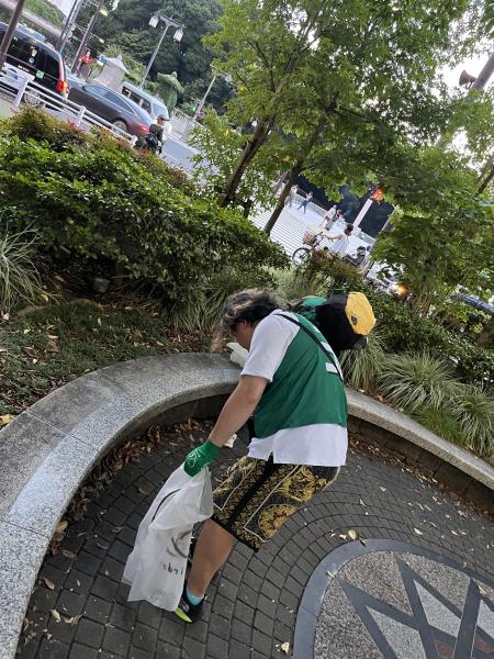 夏を感じた月曜おそうじ画像