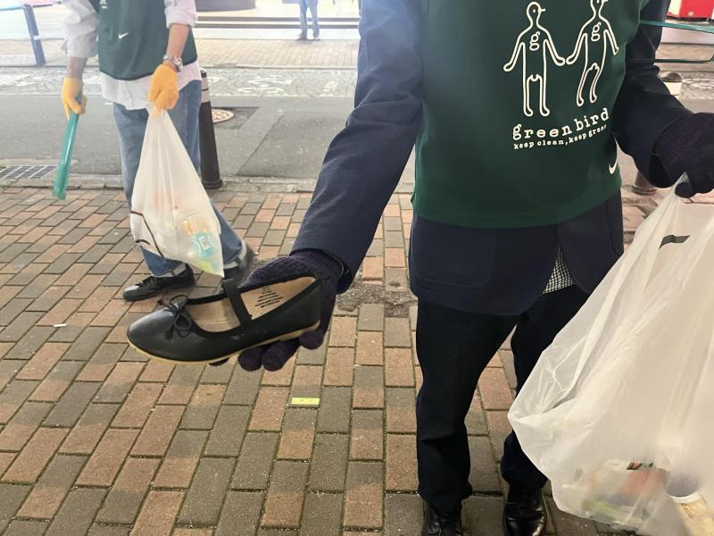 今日は色々な物が落ちてたなぁ画像