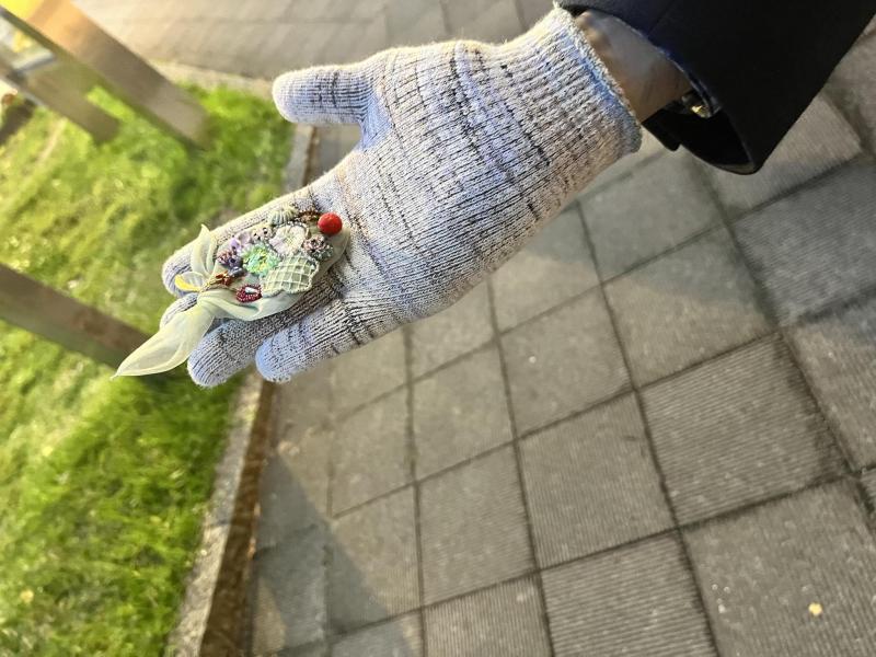 少数精鋭でのんびりとゴミ拾い画像