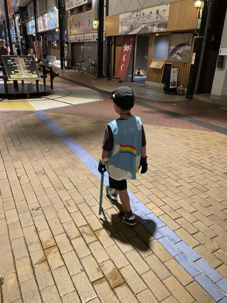 急な大雨の後に画像