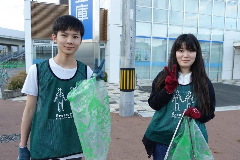 折尾駅周辺清掃活動画像