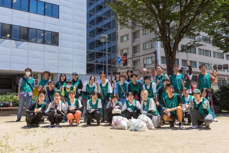 街中そうじ開催！画像