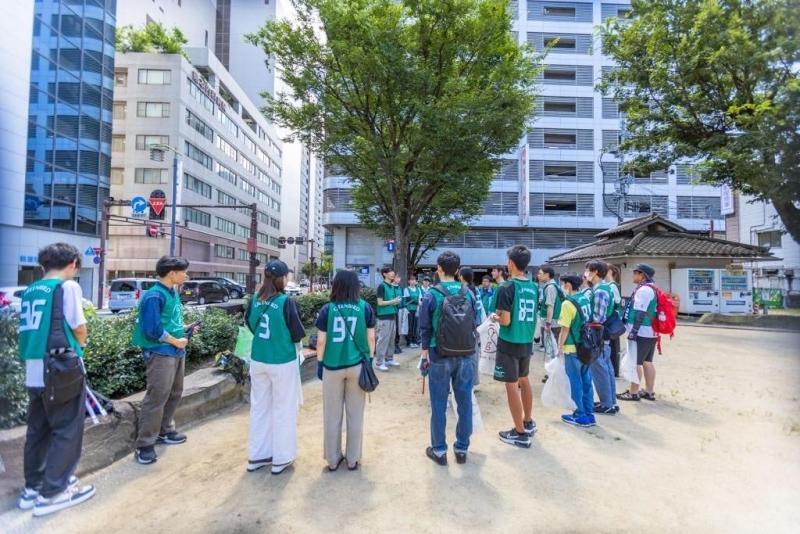 街中そうじ開催！画像