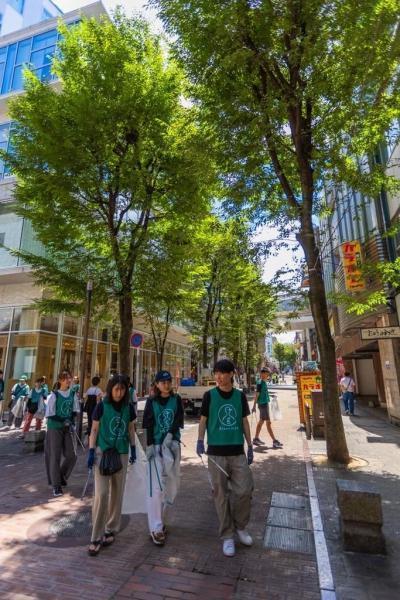 街中そうじ開催！画像