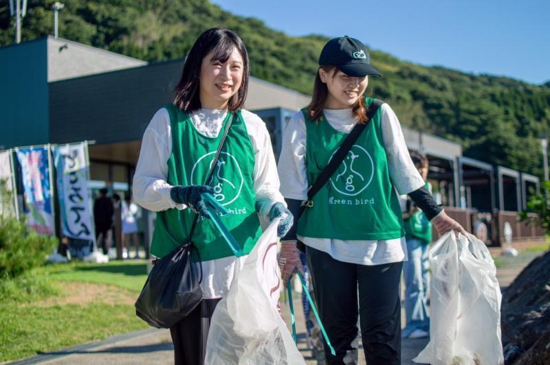ジンベエ像Beach Cleanコラボ掃除開催！画像