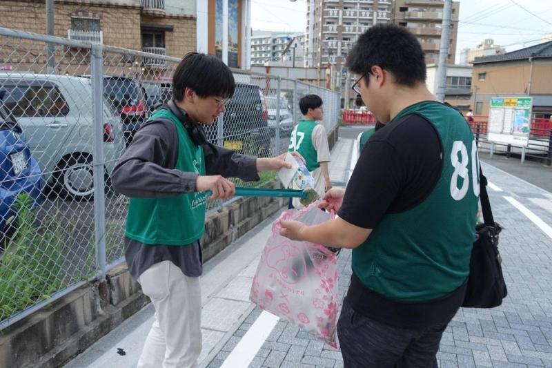 【定例】黒崎羽ばたき活動@繁華街清掃:報告画像
