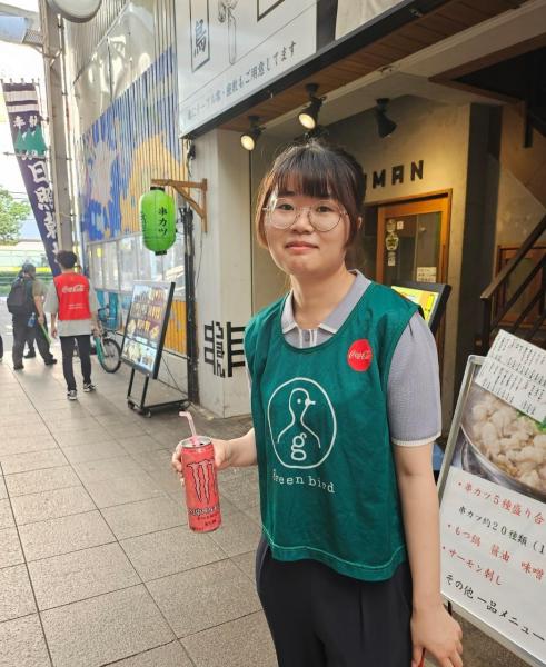 小倉はばたき活動@小倉繁華街画像