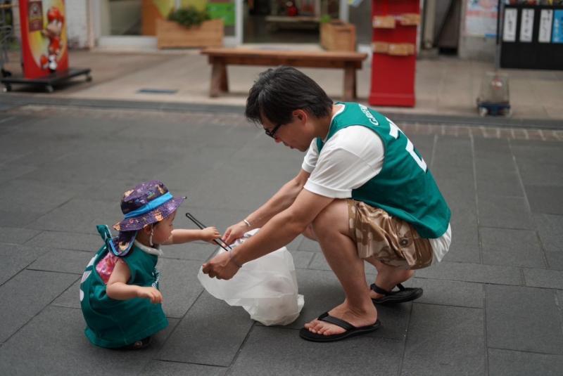 健軍そうじ開催！画像