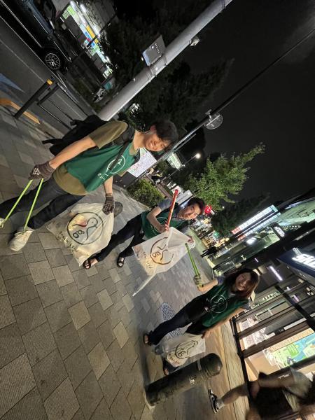 夏休みに入ったぞ月曜おそうじ画像