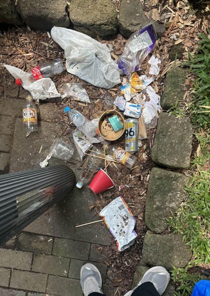 今日も不燃ゴミ(飲料ゴミ)が大量！画像