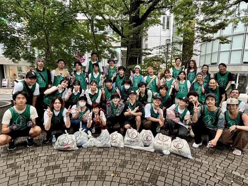 超大人数&ゴミ拾いの達人再来&そうじ中に13年来の先輩に再会！画像