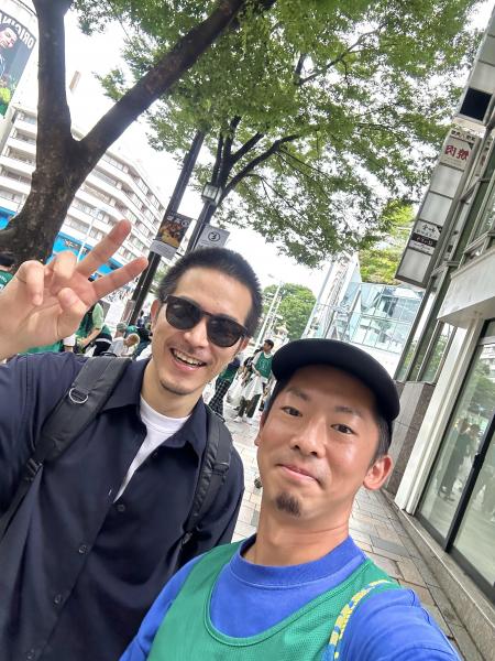 超大人数&ゴミ拾いの達人再来&そうじ中に13年来の先輩に再会！画像