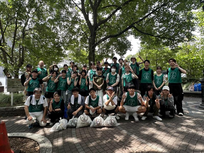 本日も大人数そうじ！ (猛暑のため短めコースで)画像