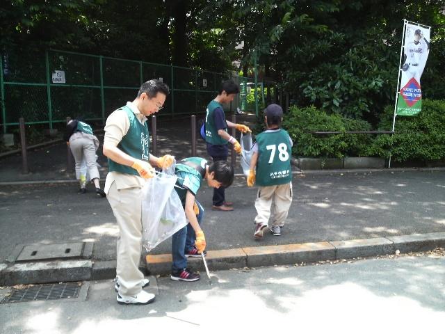 東京六大学野球2008年春季リーグ 早慶戦そうじ＠神宮球場！！画像