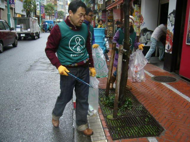 Gap Japan&times;green bird スペシャル朝そうじ画像