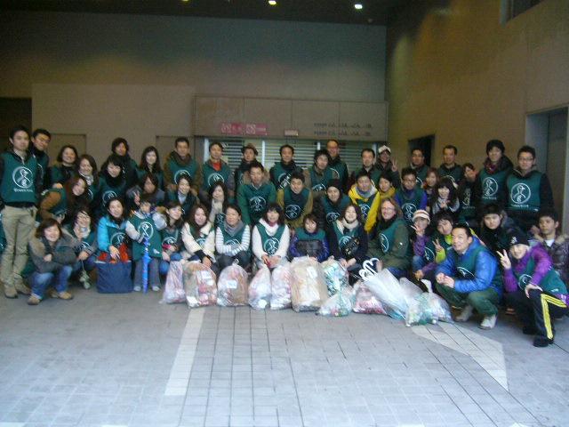 Gap Japan&times;green bird スペシャル朝そうじ画像