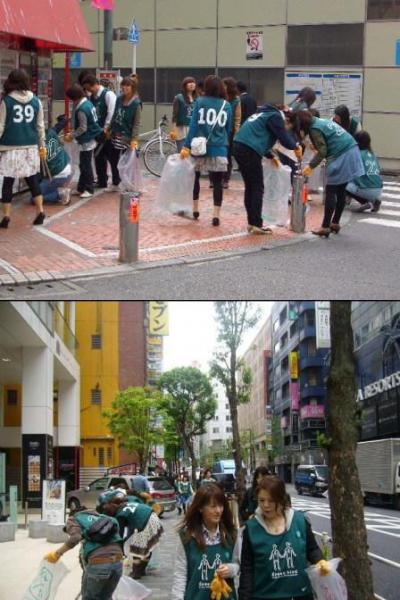 新宿マルイとおそうじしました！画像