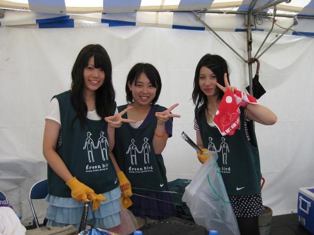 「ながさきみなとまつり」コラボそうじレポート(26日編)画像