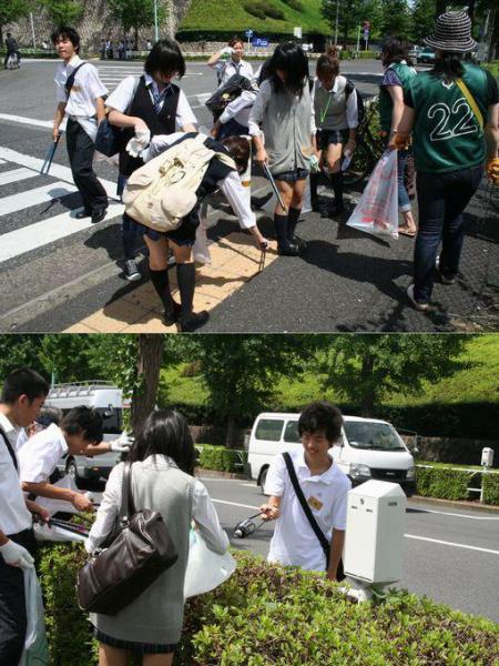 広尾高校そうじ今年も開催しました！画像