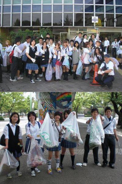 広尾高校そうじ今年も開催しました！画像