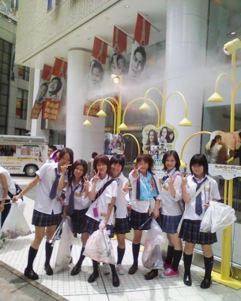 広尾高校そうじ今年も開催しました！画像