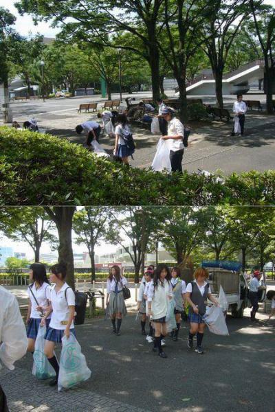 広尾高校そうじ今年も開催しました！画像