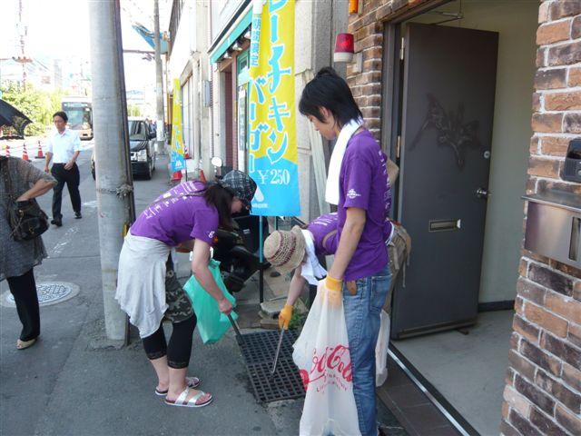 タクシー協会コラボ掃除に参加しました☆　画像