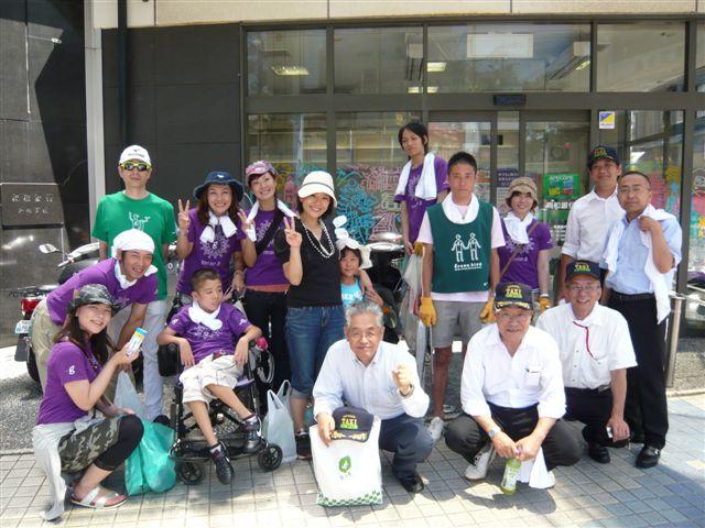 タクシー協会コラボ掃除に参加しました☆　画像