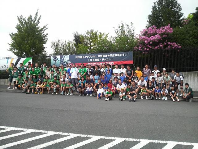 東京ヴェルディ&times;greenbirdコラボそうじ画像