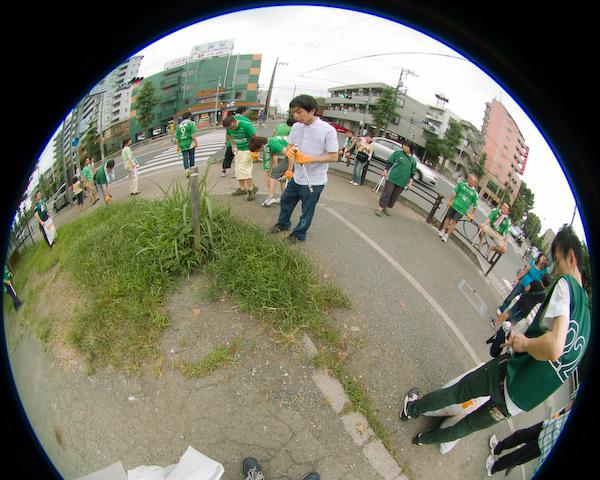 東京ヴェルディ&times;greenbirdコラボそうじ画像