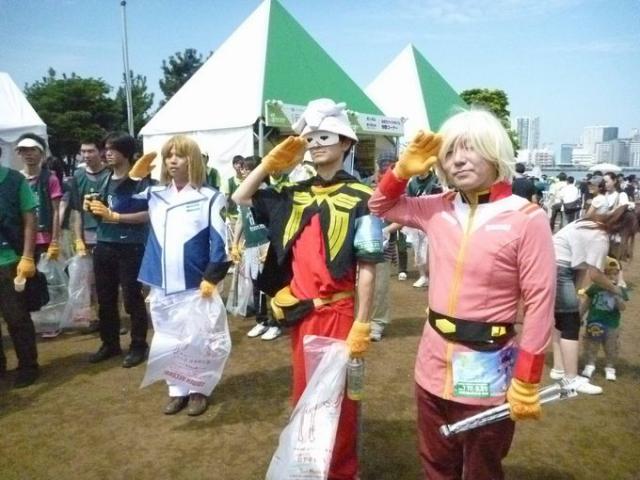 ガンダムそうじ８月１６日編画像