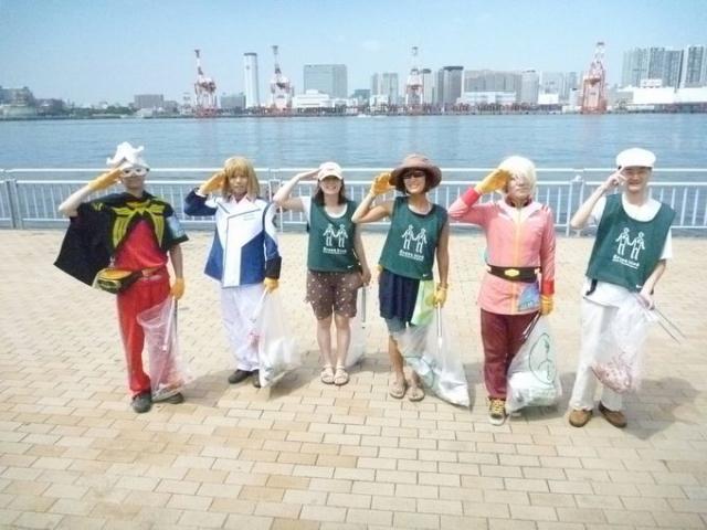 ガンダムそうじ８月１６日編画像