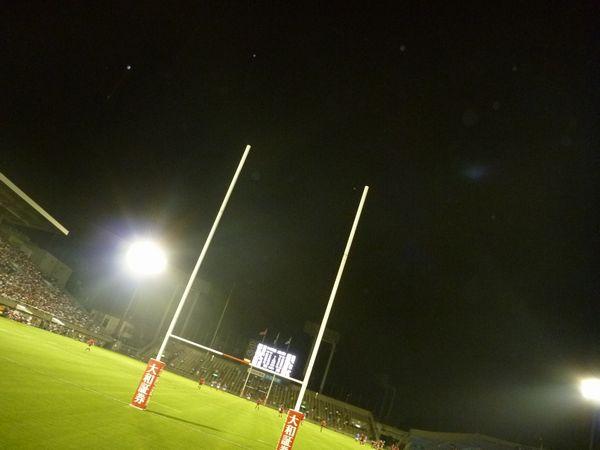 ジャパンラグビートップリーグ開幕戦コラボそうじ画像