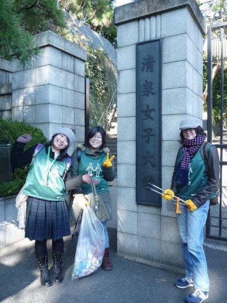 学校へGO!学生チーム&times;清泉女子大学コラボそうじをしてきました！画像