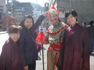 ２月２１日長崎ランタンフェスティバル「まそ行列」コラボそうじレポート画像