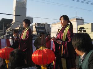 ２月２１日長崎ランタンフェスティバル「まそ行列」コラボそうじレポート画像