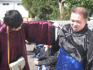 ２月２１日長崎ランタンフェスティバル「まそ行列」コラボそうじレポート画像