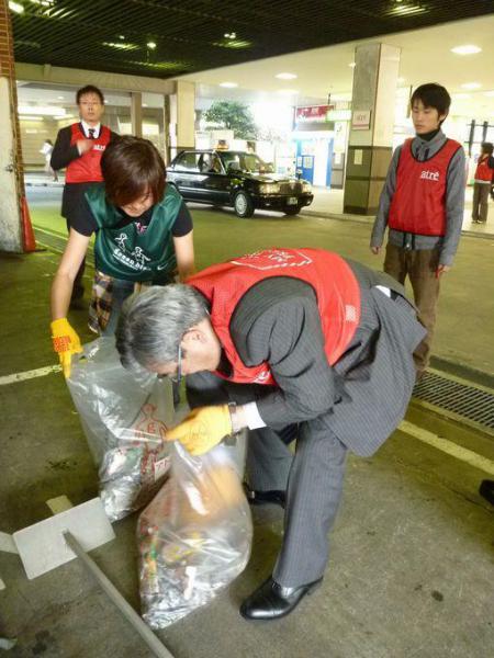 アトレ四谷そうじレポート　〜atre MY TOWN PROJECT画像