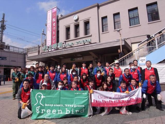 アトレ上野そうじレポート　〜atre MY TOWN PROJECT画像