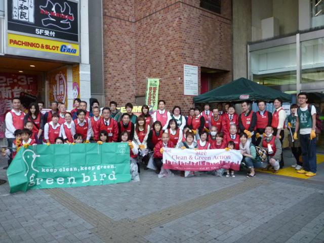 アトレ亀戸そうじレポート　〜atre MY TOWN PROJECT画像