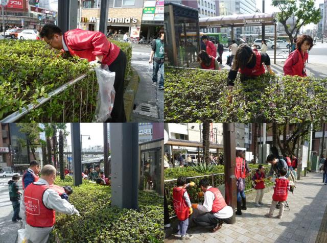 アトレ亀戸そうじレポート　〜atre MY TOWN PROJECT画像