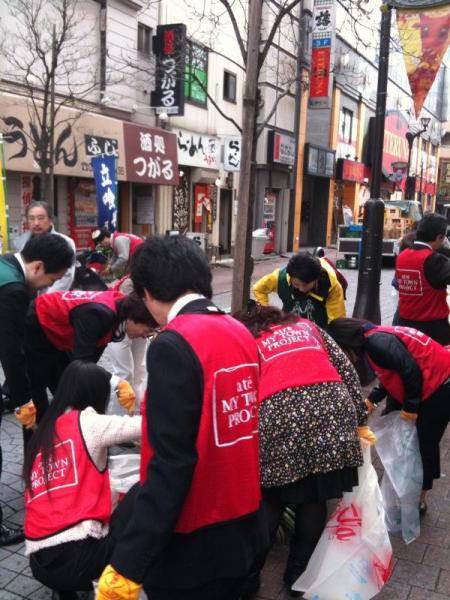 アトレ品川そうじレポート　〜atre MY TOWN PROJECT画像