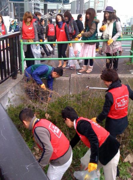 アトレ品川そうじレポート　〜atre MY TOWN PROJECT画像